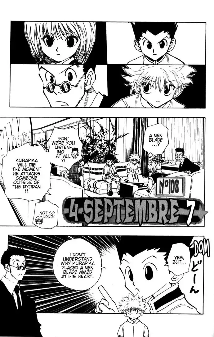 Hunter x Hunter Chapter 108 1